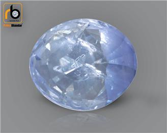 NATURAL UNHEATED UNTREATED Blue Sapphire / Neelam 3.84 CTS ( 92840 )